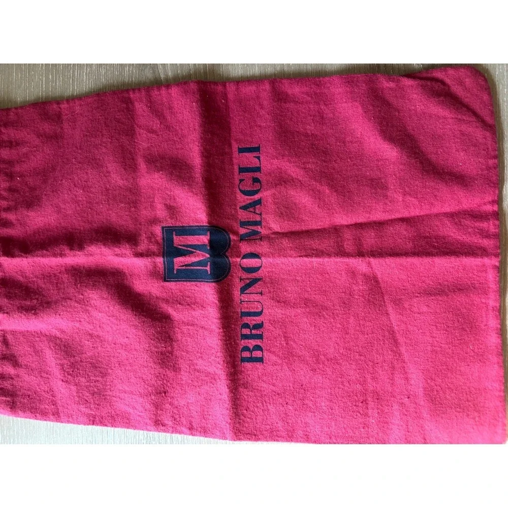 Bruno‎ Magli Drawstring Shoe Dust Bag Authentic Storage Pouch Travel Designer